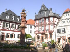 Marktplatz in Heppenheim