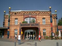 Hundertwasser-Bahnhof in Uelzen